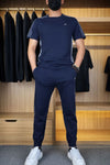 Men’s Casual Two-Piece Set – Short-Sleeve Top & Joggers