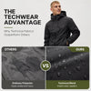 Mens Outdoor Waterproof Hooded Jacket