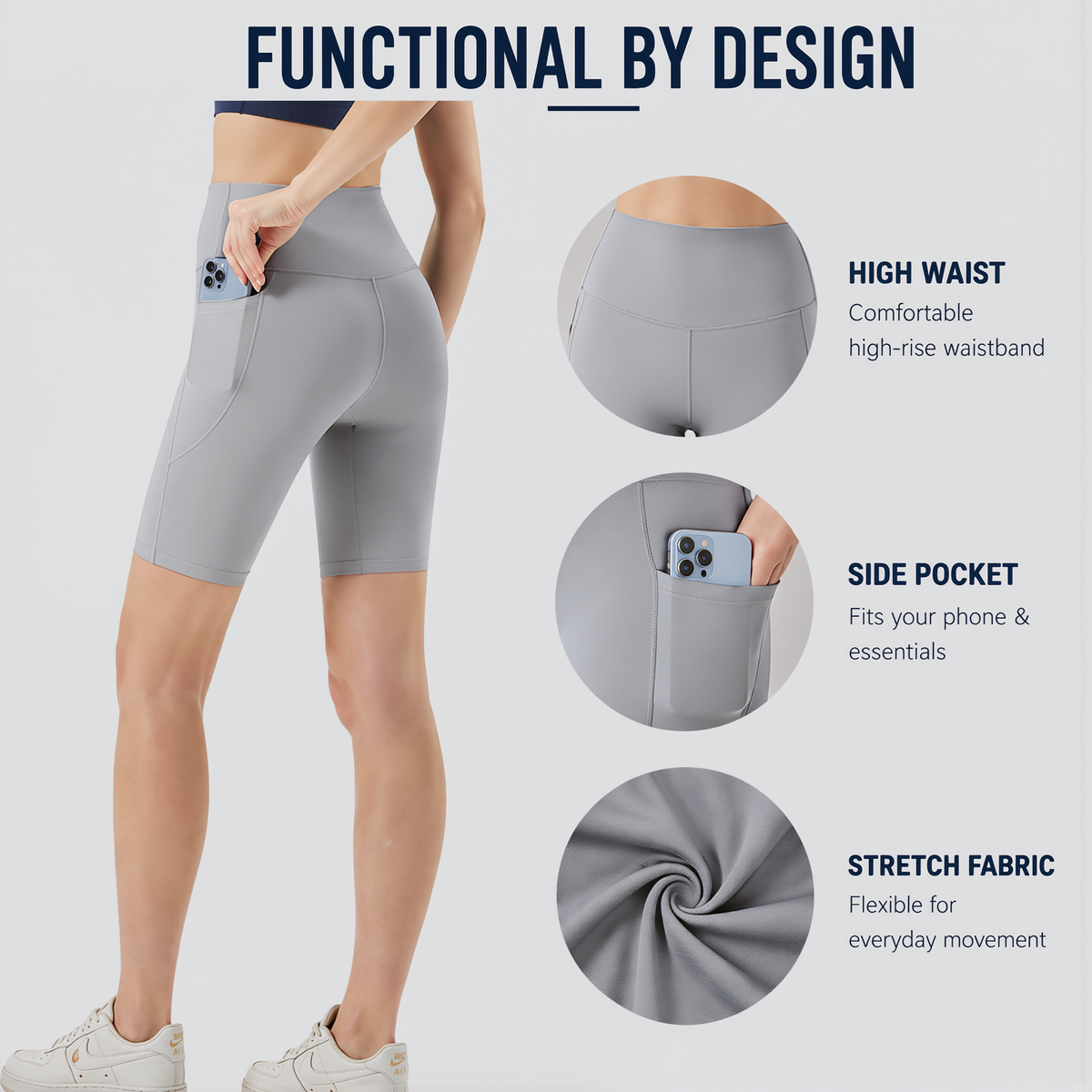 💕Comfortable support, practical storage, and flexible movement — made for everyday wear.