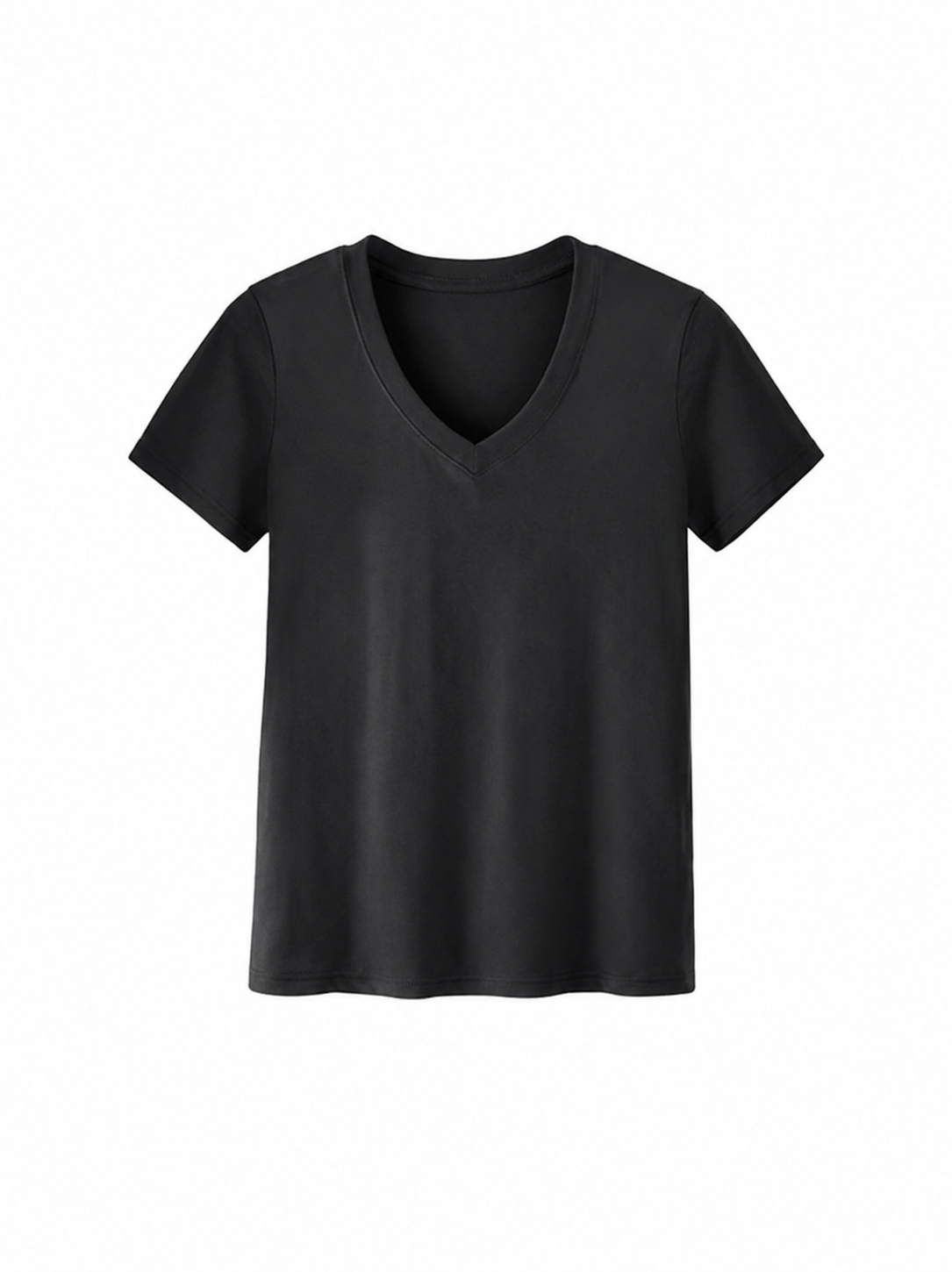 SHOWITTY 3-Pack Plus Size V-Neck T-Shirts for Women – Lightweight, Loose Fit Summer Essentials