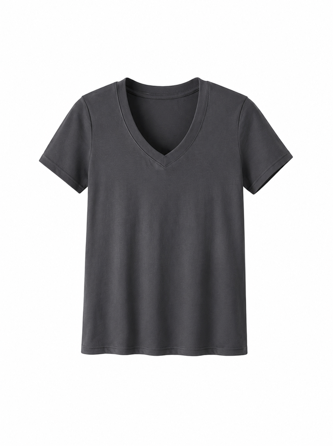 SHOWITTY 3-Pack Plus Size V-Neck T-Shirts for Women – Lightweight, Loose Fit Summer Essentials