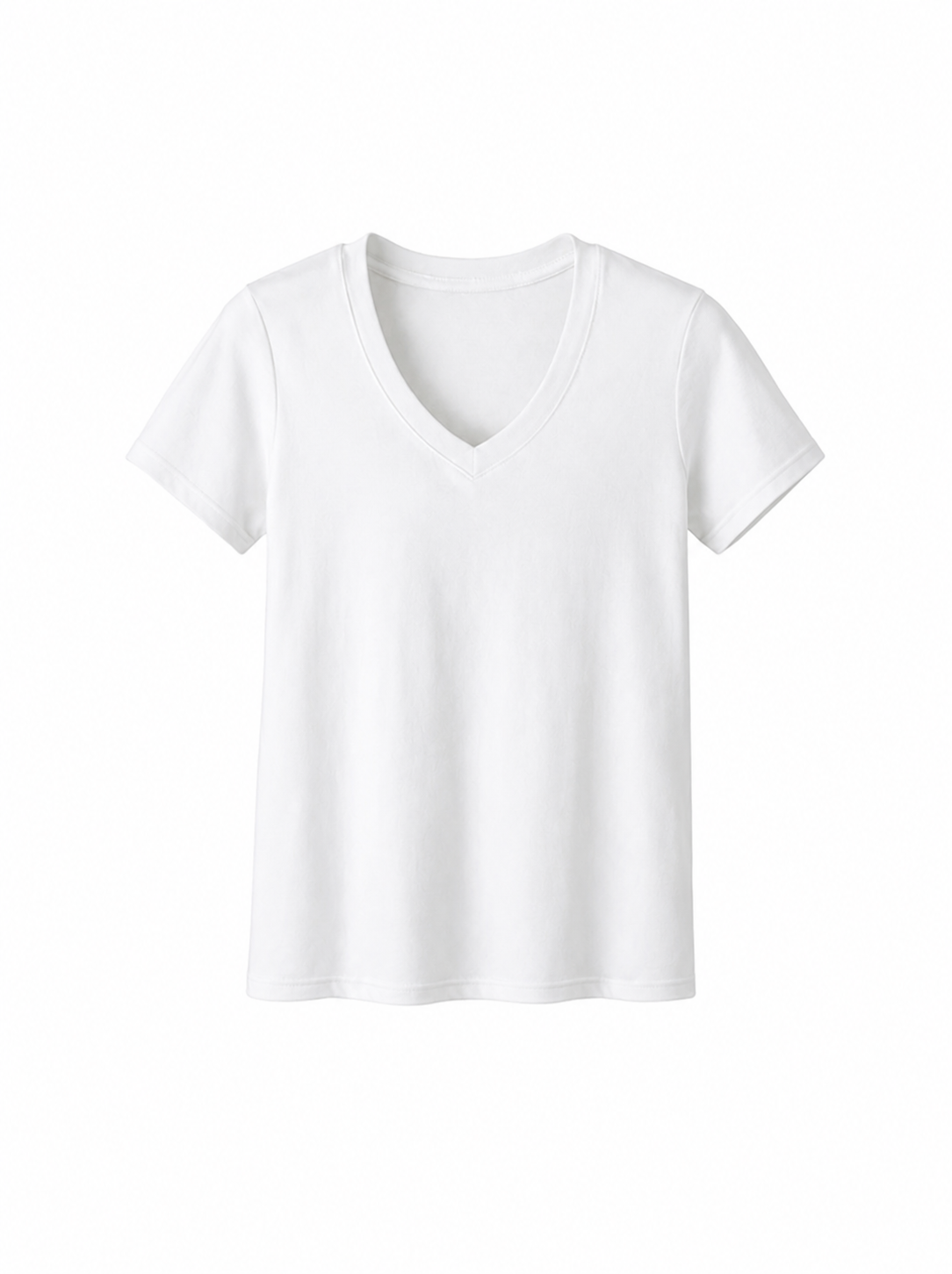SHOWITTY 3-Pack Plus Size V-Neck T-Shirts for Women – Lightweight, Loose Fit Summer Essentials