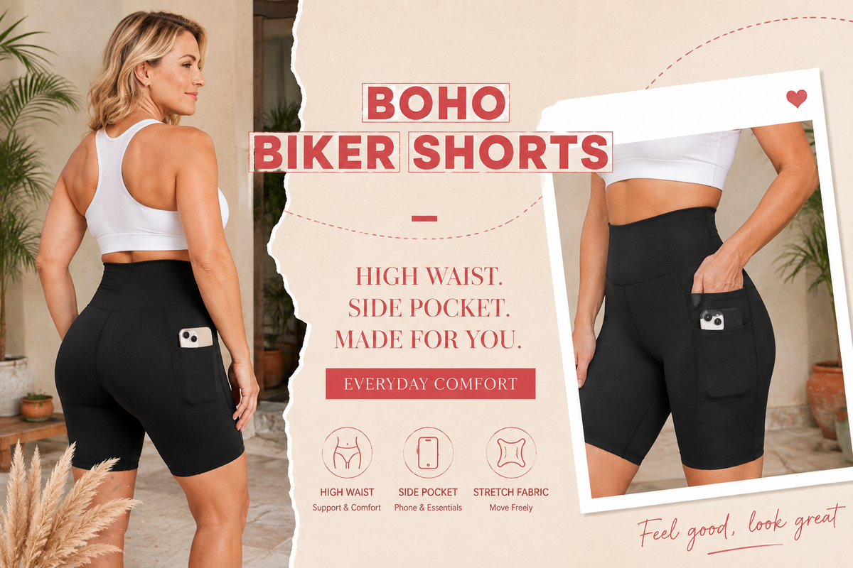 💕Comfortable support, practical storage, and flexible movement — made for everyday wear.