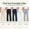 Men’s Waffle-Knit Drawstring Straight-Leg Pants